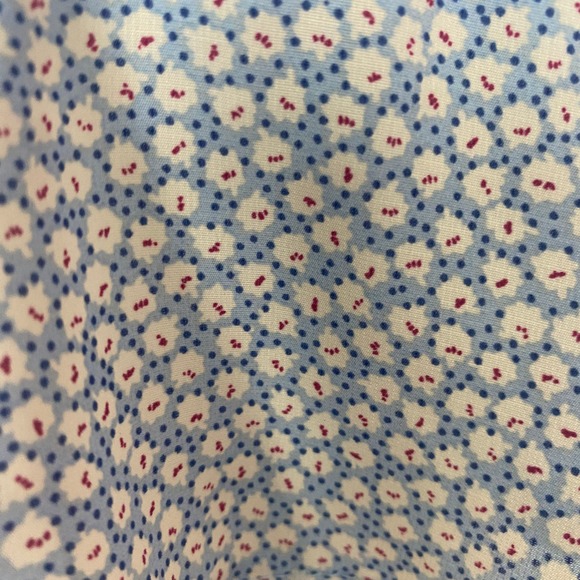 Princess Polly Light Blue Ditsy Floral Print Blouse - Picture 4 of 6